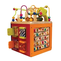 B. Toys Zany Zoo, Wooden Activity Cube