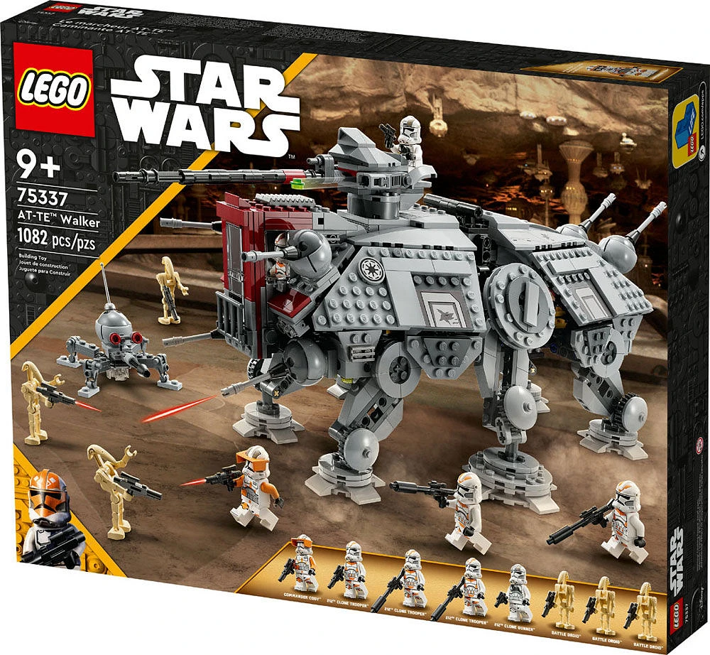 LEGO Star Wars AT-TE Walker 75337 Building Kit (1,082 Pieces)