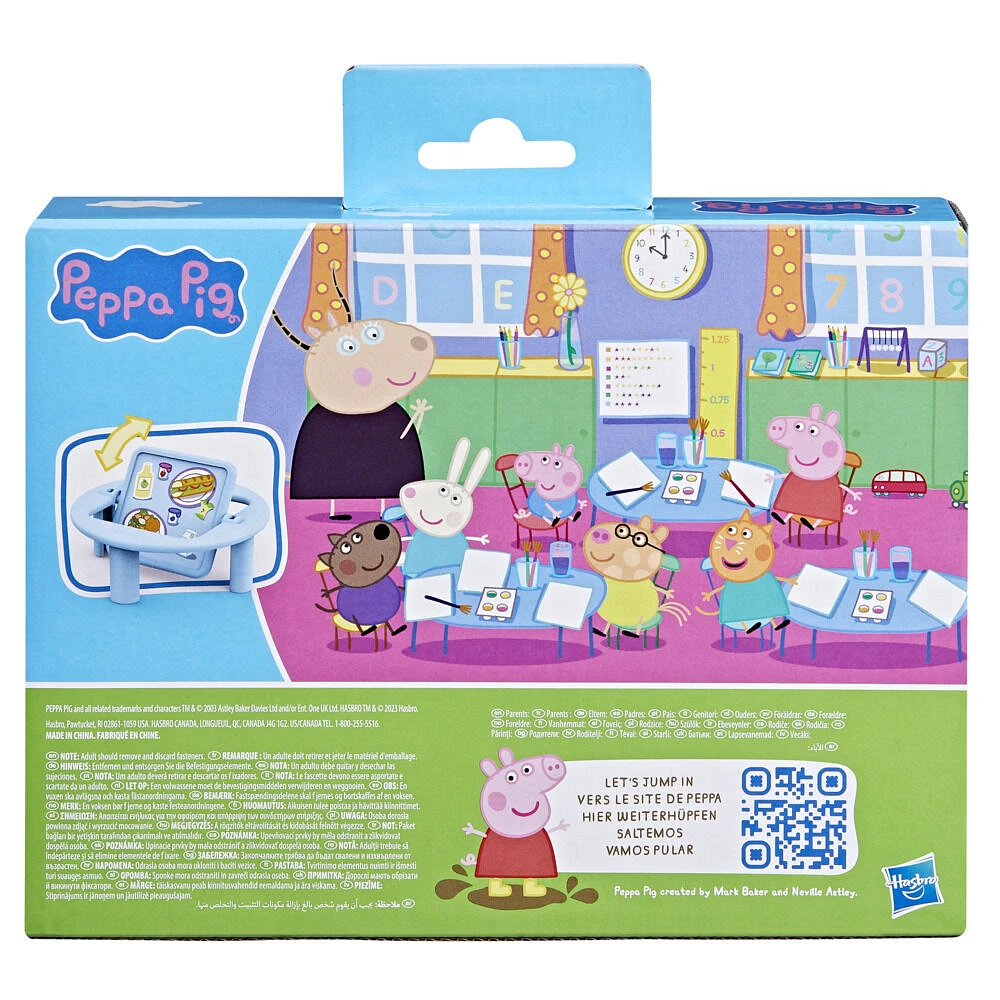 Peppa Pig, Coffret Peppa va à l'école