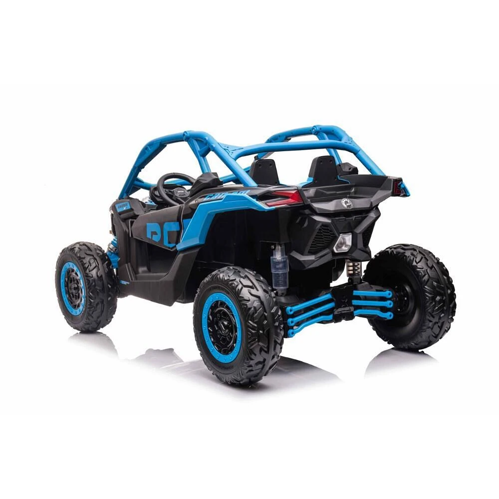 KIDSVIP Can-Am Maverick 2X24V Buggy UTV 4X4 pour enfants et tout-petits avec RC