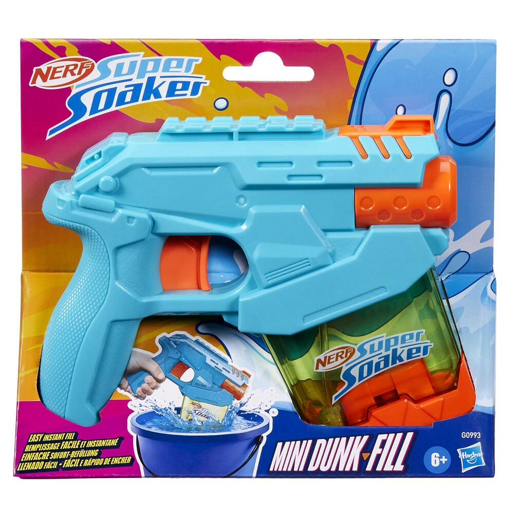 Nerf Super Soaker Mini Dunk-Fill Water Blaster