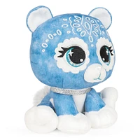 GUND P.Lushes Designer Fashion Pets, Demi Jeane, ourse en peluche de luxe douce et élégante, bleu, 15,2 cm