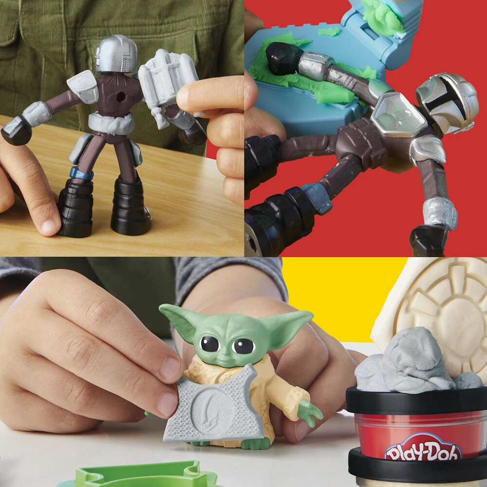 Play-Doh STAR WARS: THE MANDALORIAN Launching Speeder Playset