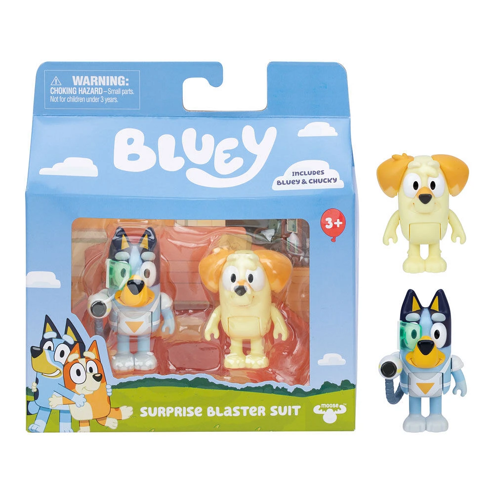 Pack De 2 Figures Bluey