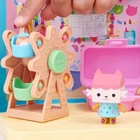 Gabby's Dollhouse, Baby Box Cat Craft-A-Riffic Room with Exclusive Figure, Accessories, Furniture and Dollhouse Delivery