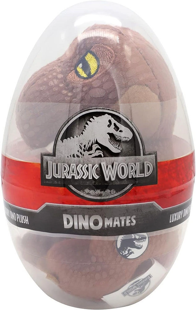 Oeuf Dinomates Jurassic World avec peluche