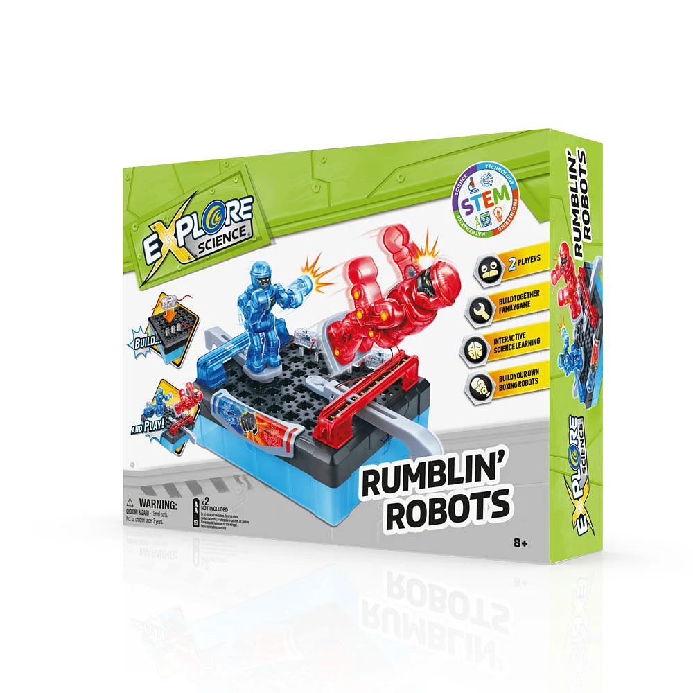 ExploreOne Rumbling Robots - English Edition