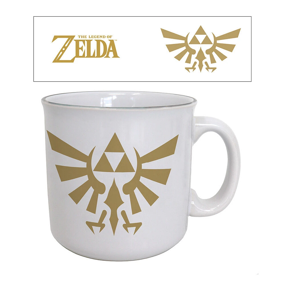 20 Oz Mug-Zelda-Hyrule Crest