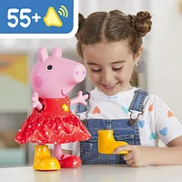 Peppa Pig Peppa's Muddy Puddles Party Doll - French Version