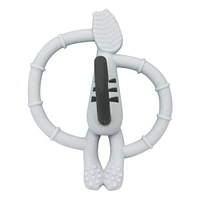 Silisafari Zebra Silicone Teether