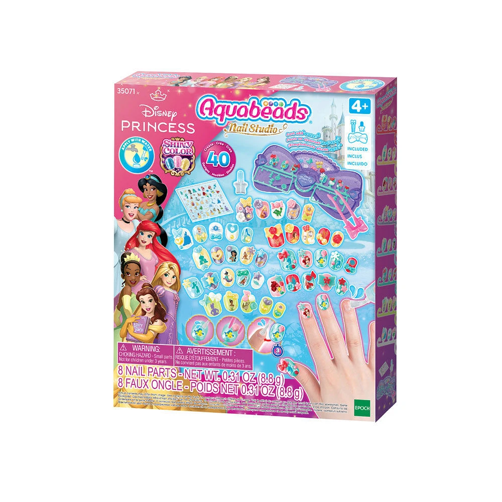 Aquabeads Aqua Nails Disney Princess Kit