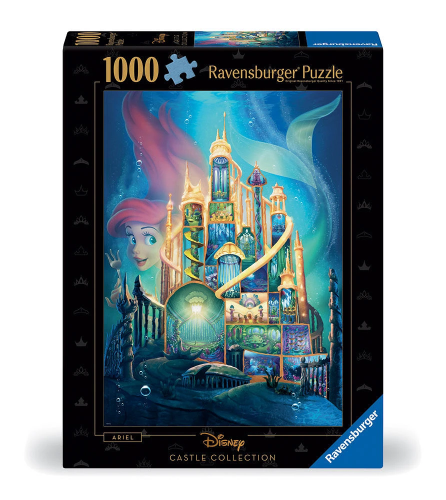Ravensburger Disney Castle: Ariel 1000 Pc Puzzle