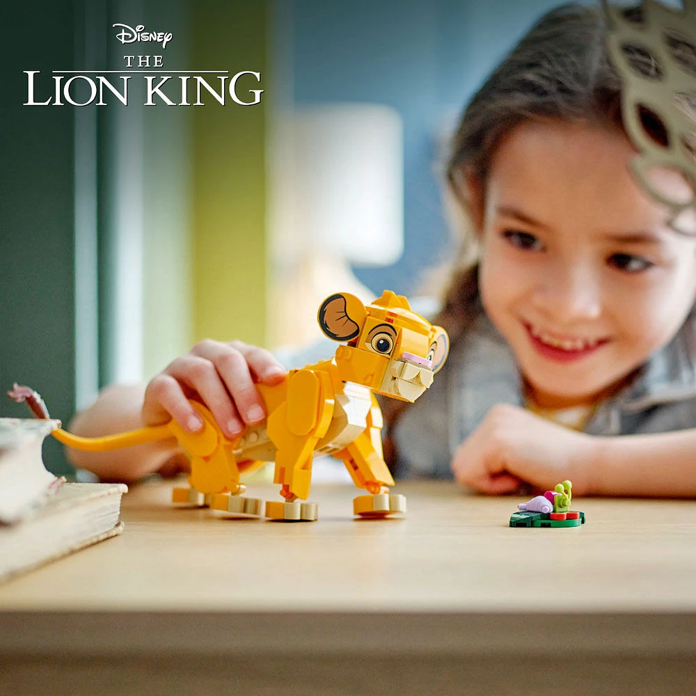 LEGO Disney Bébé Simba le Roi Lion Idée-cadeau amusante 43243