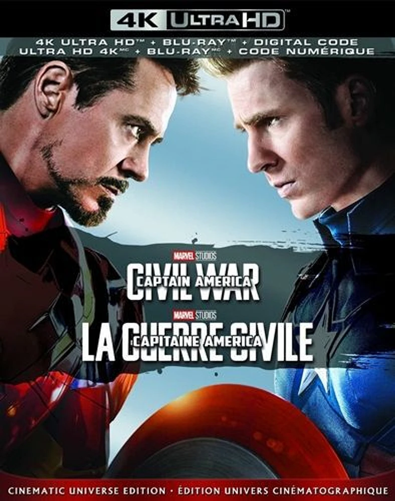 Captain America: Civil War [UHD+Blu-ray+Digital]