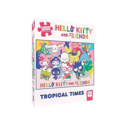 USAopoly Hello Kitty and Friends "Tropical Times" 1,000 Piece Puzzle - English Edition