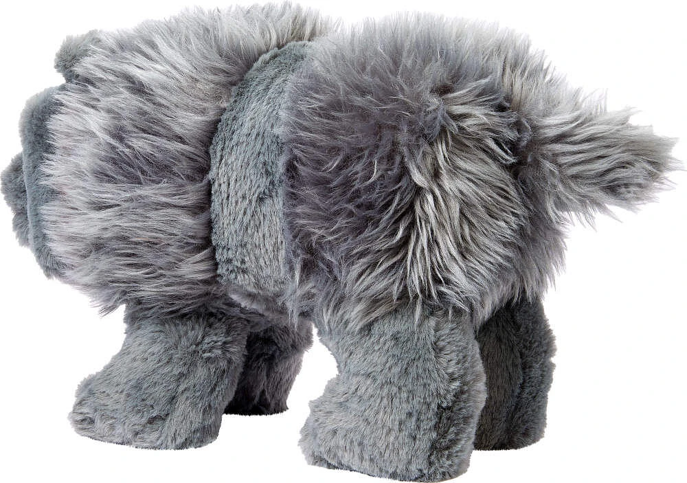 Minecraft Dennis the Wolf Interactive Plush Toy with Sounds & Moving Mouth, Inspired by the Movie
