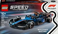 LEGO Speed Champions Voiture de course Williams Racing FW46 F1 , Ensemble de véhicule et de pilote 77249