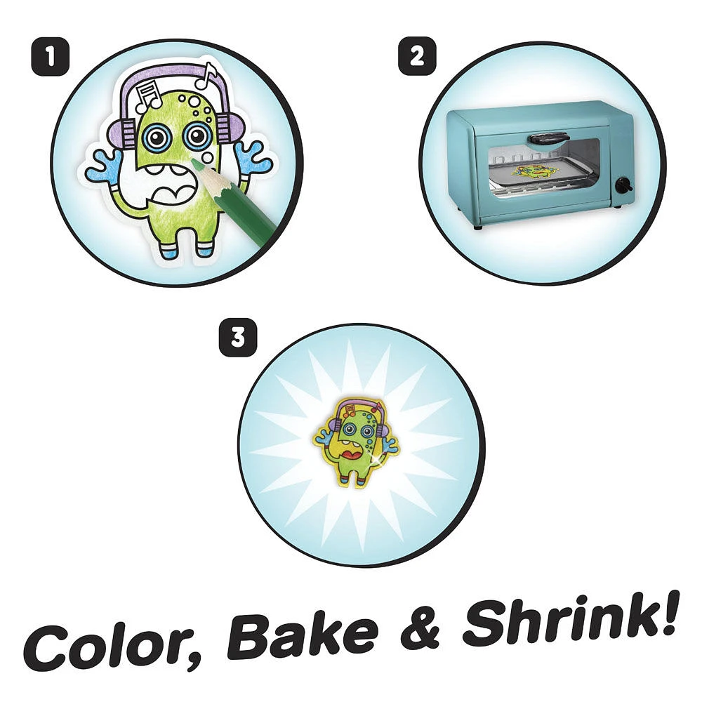 Shrinky Dinks Cool Stuff Activity Set, Kids Art and Craft Activity Set