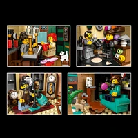 LEGO Icons La bâtisse Tudor Ensemble de construction de modèle réduit Décoration de bureau à domicile pour adultes 10350