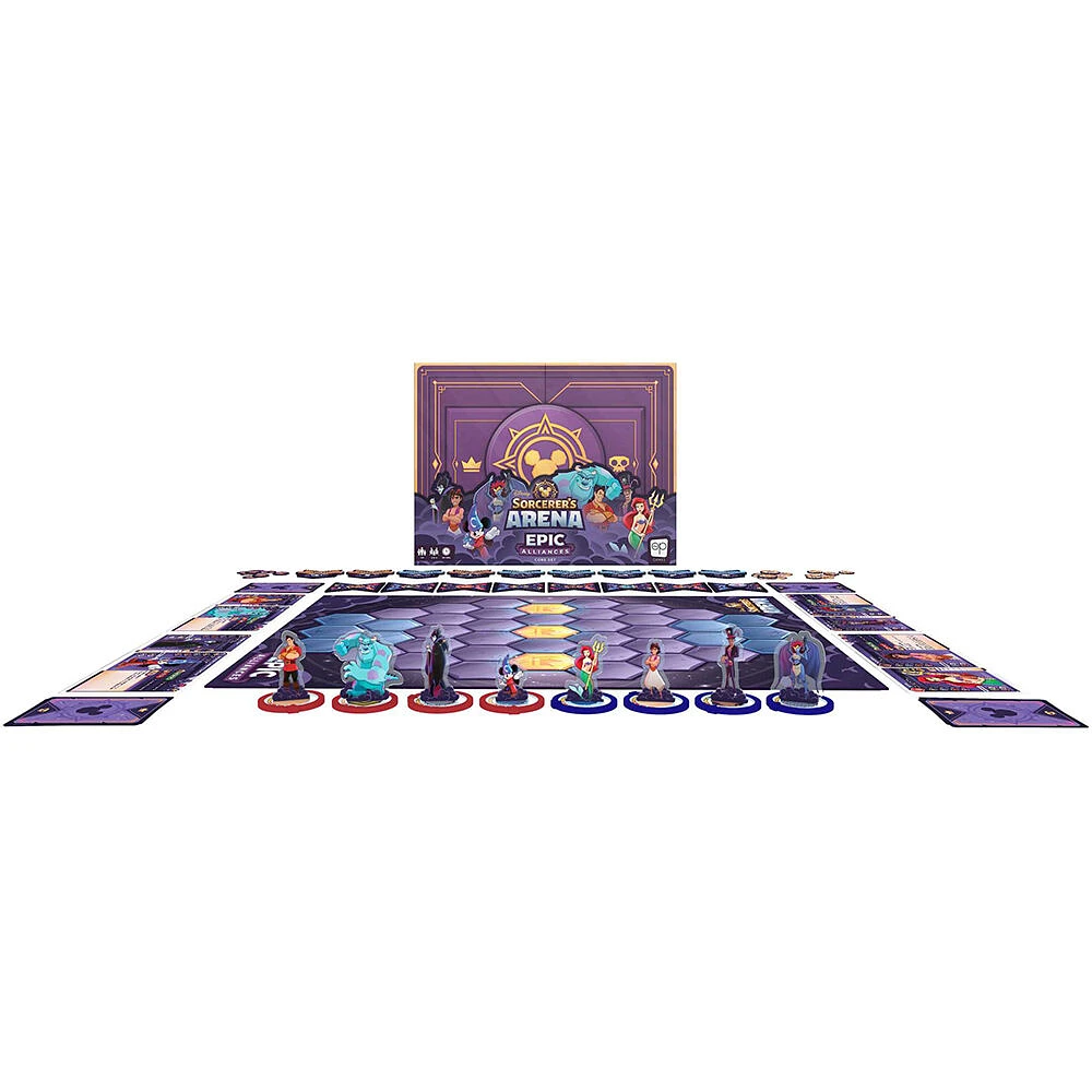 USAopoly Disney Sorcerer's Arena: Epic Alliances Core Set Jeu De Plateau - Édition anglaise