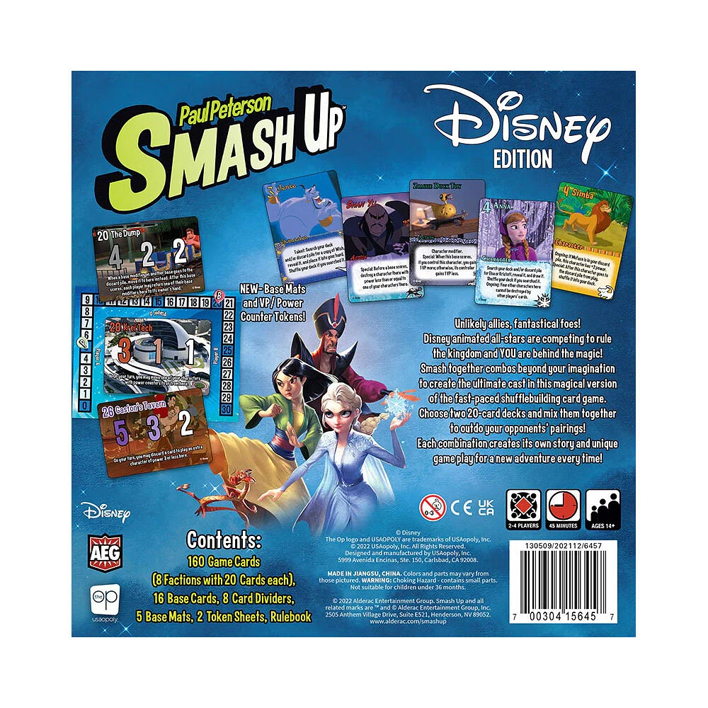 USAopoly Smash Up: Disney - Édition anglaise