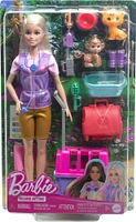 Barbie Animal Rescue & Recovery Playset with Blonde Doll, 2 Animal Figures & Accessories