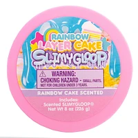 Slimygloop Jar  Rainbow Layer Cake