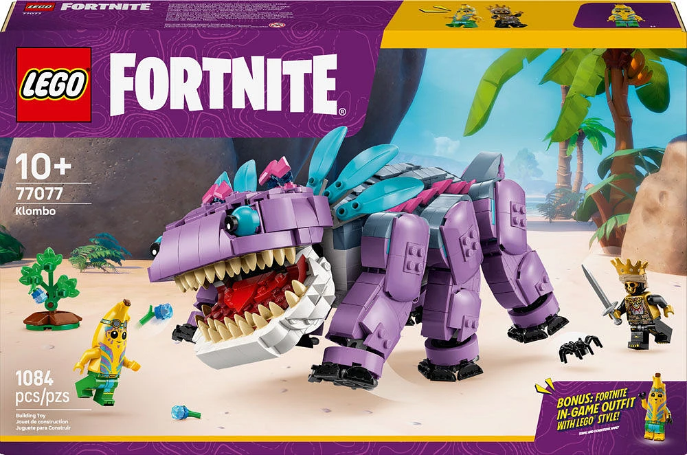 LEGO Fortnite Klombo - Kids Toy -  Building Toy for Girls & Boys 10+ - Birthday Gift Idea - 77077