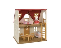 Calico Critters Premier Chalet Douillet Ai Toit Rouge