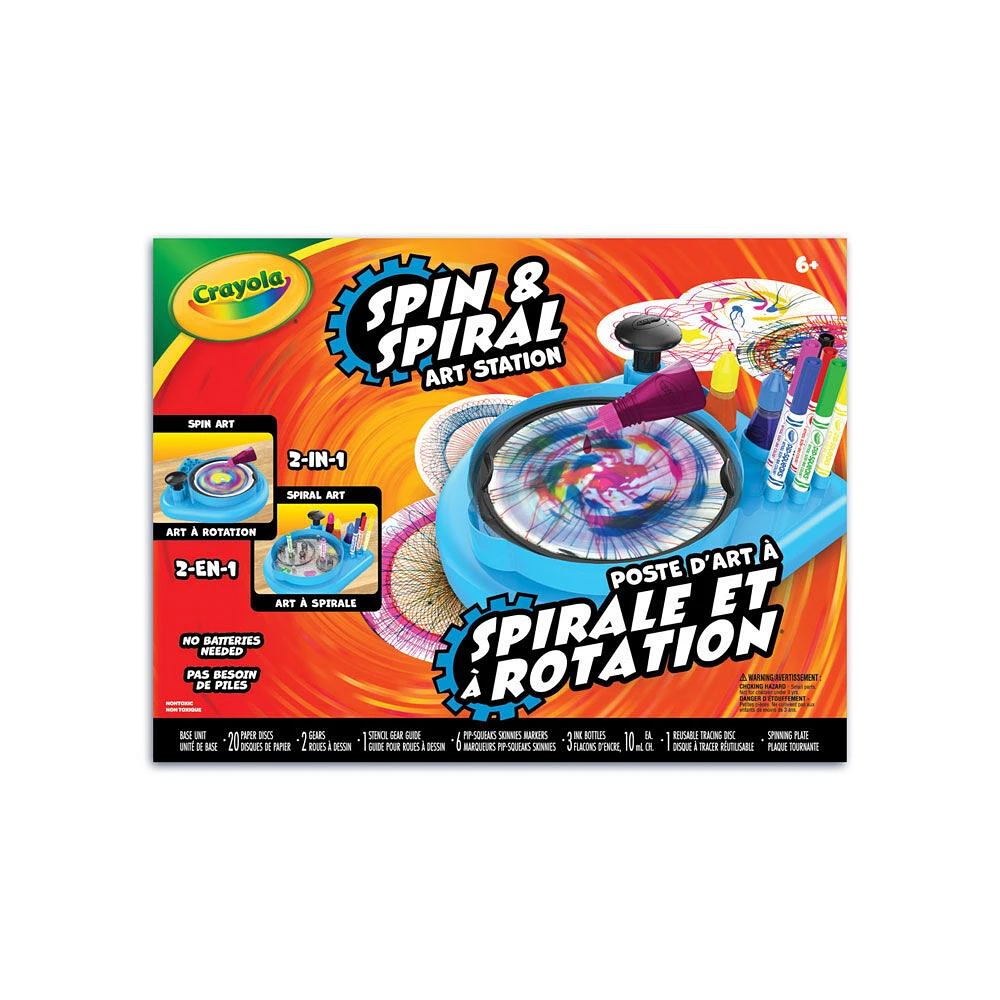 Crayola Spin & Spiral Art Station