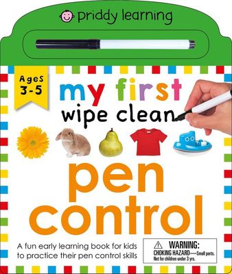 My First Wipe Clean: Pen Control - English Edition