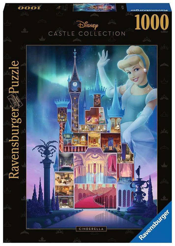 Ravensburger Disney Princess - Disney Castles Cinderella 1000pc Puzzle