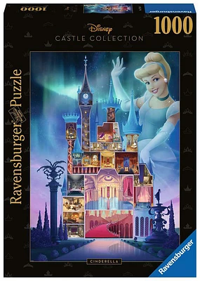 Ravensburger Disney Princess - Disney Castles Cinderella 1000pc Puzzle