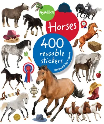 Eyelike Stickers: Horses - English Edition