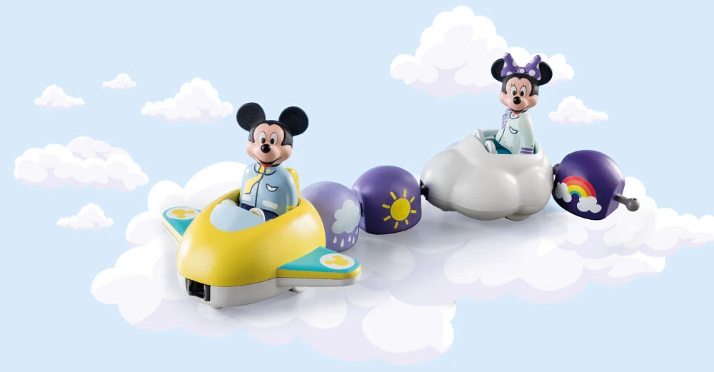 Playmobil - 1.2.3 and Disney: Mickey's and Minnie's Cloud Ride