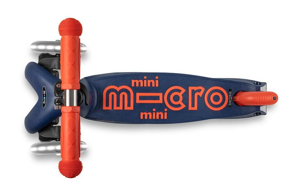 Micro Mini Deluxe Led Scooter/Navy - English Edition