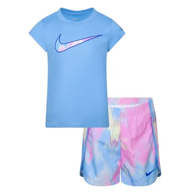 Nike T-shirt and Shorts Set - Ocean Bliss - Size 5