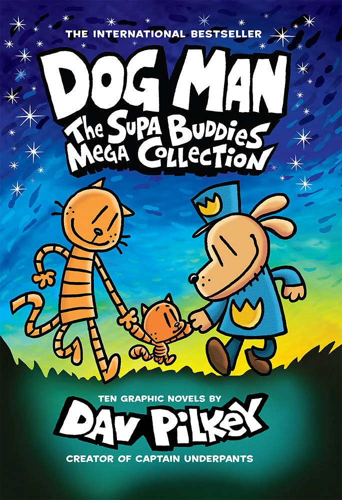 Dog Man #1-10 Box Set: The Supa Buddies Mega Collection - Édition anglaise