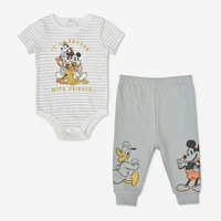 Mickey Mouse Jogger Set Sage