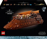 LEGO Star Wars La barge à voiles de Jabba Ensemble à exposer de la série de collection suprême pour les adultes 75397