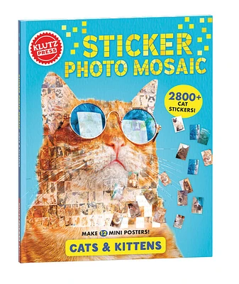 Klutz: Sticker Photo Mosaic: Cats and Kittens - English Edition