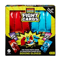 Jeu de cartes Rock 'Em Sock 'Em Robots Fight Cards!, 2 gants de boxe