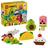 LEGO Classic Creative Food Friends Building Toy Set - Pretend Play Food for Kids, Boys and Girls - 11039