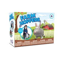 Farm Hopper Rabbit Grey