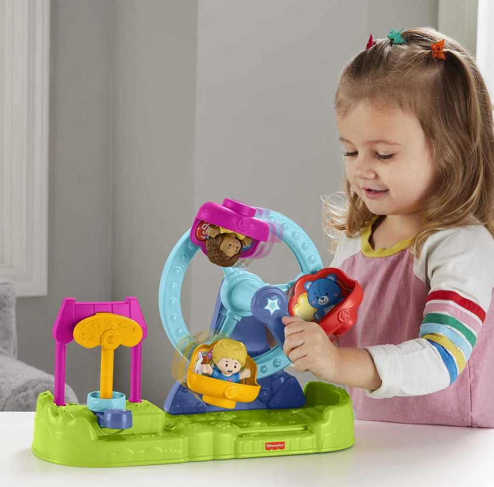 Fisher-Price - Little People - Coffret - Fête foraine, Grande roue - Notre exclusivité