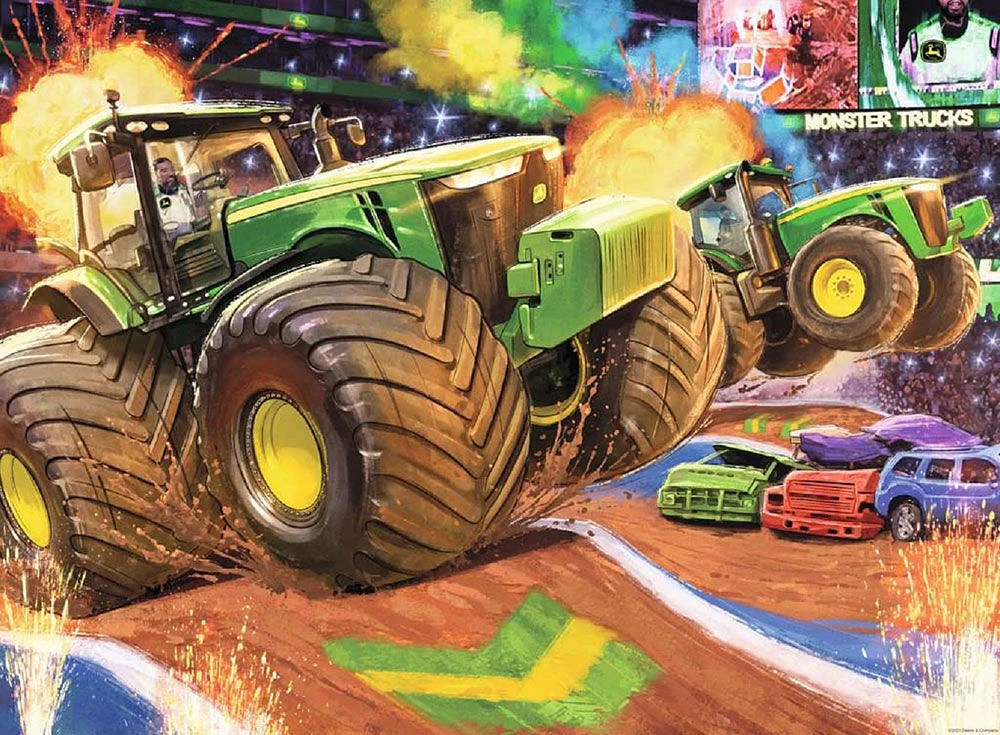 Ravensburger - John Deere Big Wheels puzzle 100pc
