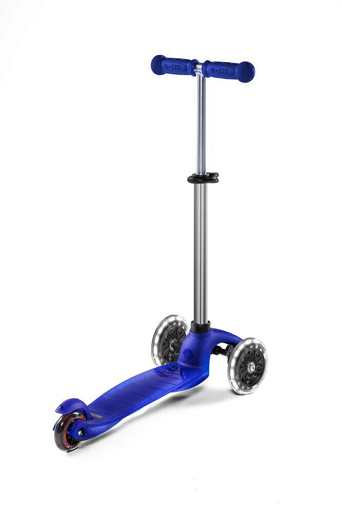 Trottinette Micro Mini Plus Led/Bleu