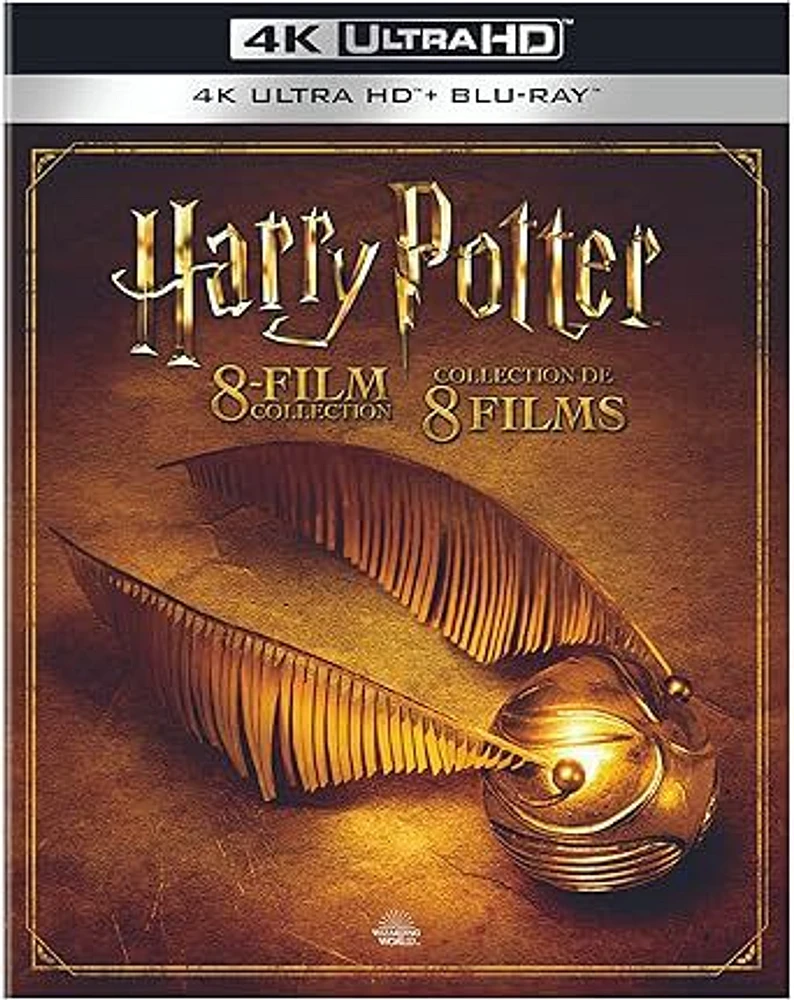 Harry Potter 4K 8-Film Collection (Bilingual) [4K UHD + Blu-Ray]