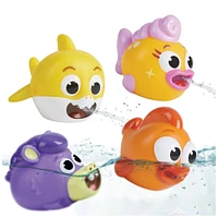 Lot de 4 jouets pour le bain