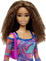 Barbie-Barbie Fashionistas 206-Poupée cheveux crépus